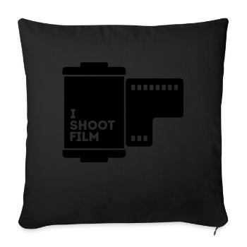 JE TIRE FILM FILM ROLE - Housse de coussin décorative 45 x 45 cm - noir - Devant