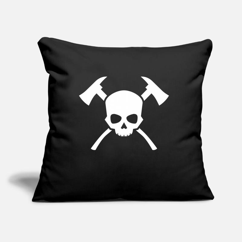 Skull Axe Sofakissenbezug 45 x 45 cm