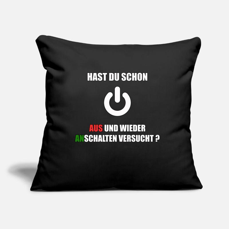 Funny Computer Science Student Coder Programmer Sofa pillowcase 17,3'' x 17,3'' (45 x 45 cm)
