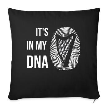 Harp Player Harp Music String Instrument Idea - Sofa pillowcase 17,3'' x 17,3'' (45 x 45 cm) - black - Front