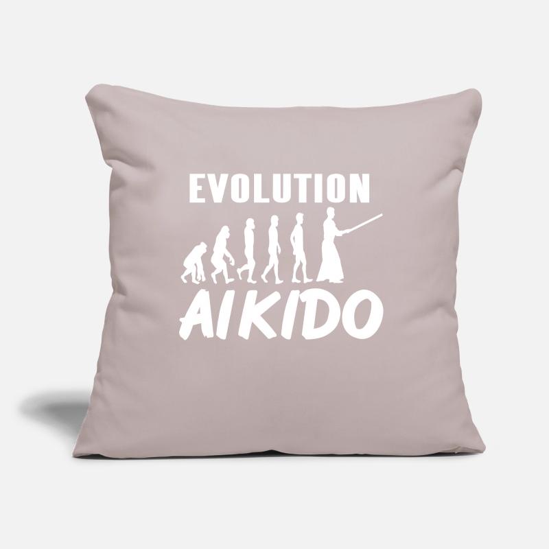 Awesome Evolution of Aikido Cool Designs Tea Sofa pillowcase 17,3'' x 17,3'' (45 x 45 cm)