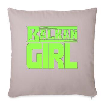 balkan croatia bosnia serbia juge exyu boy girl - Sofa pillowcase 17,3'' x 17,3'' (45 x 45 cm) - light taupe - Front