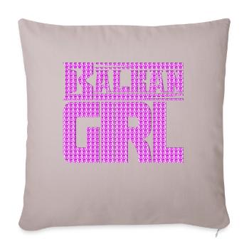 balkan croatia bosnia serbia juge exyu boy girl - Sofa pillowcase 17,3'' x 17,3'' (45 x 45 cm) - light taupe - Front