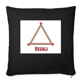 Resali Clothing 2 - Sofakissenbezug 45 x 45 cm - Schwarz - Vorne