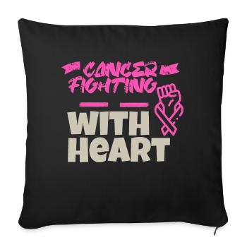 Zodiac Horoscope Astrology Constellations Cancer - Sofakissenbezug 45 x 45 cm - Schwarz - Vorne