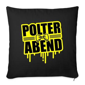 Bachelor party bachelor party - Sofa pillowcase 17,3'' x 17,3'' (45 x 45 cm) - black - Front