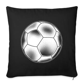 Handball Graphics - Sofa pillowcase 17,3'' x 17,3'' (45 x 45 cm) - black - Front