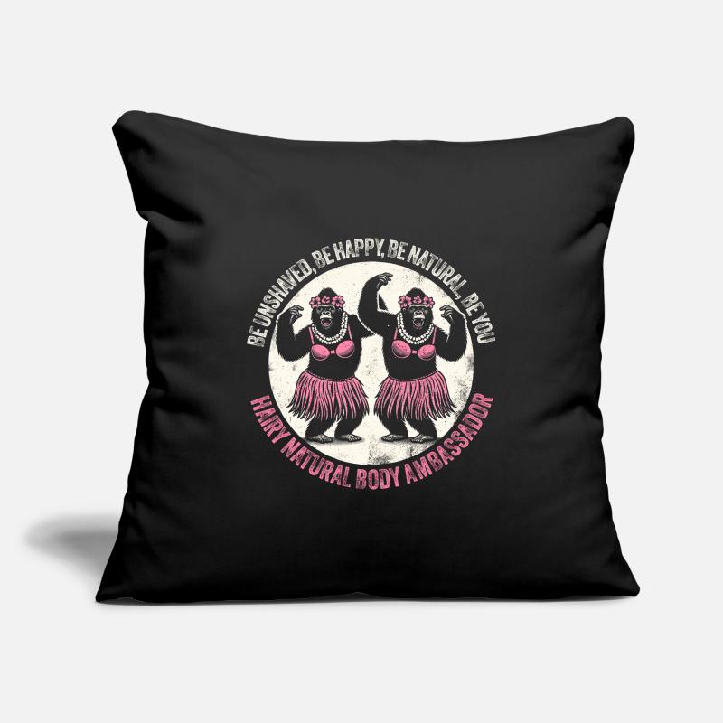 Hula Dancer Gorilla Celebration Tee Housse de coussin décorative 45 x 45 cm