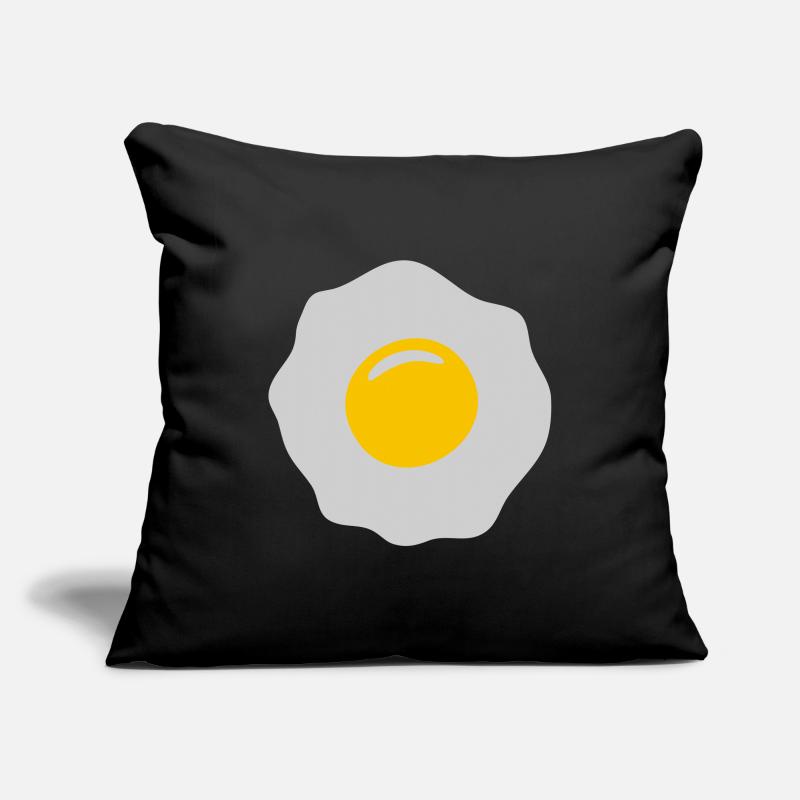egg ei spiegelei Housse de coussin décorative 45 x 45 cm