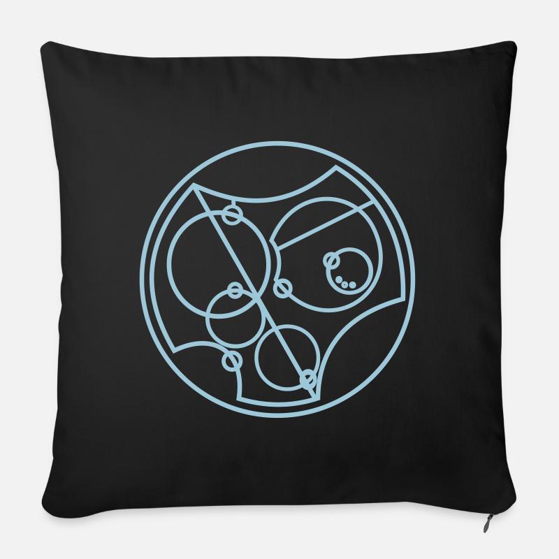 I Love You Gallifreyan - Sofakissenbezug 45 x 45 cm - Schwarz