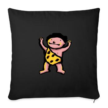 C'est Moi le plus fort! - Housse de coussin décorative 45 x 45 cm - noir - Devant