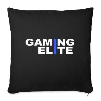 Gaming Elite - Sofa pillowcase 17,3'' x 17,3'' (45 x 45 cm) - black - Front