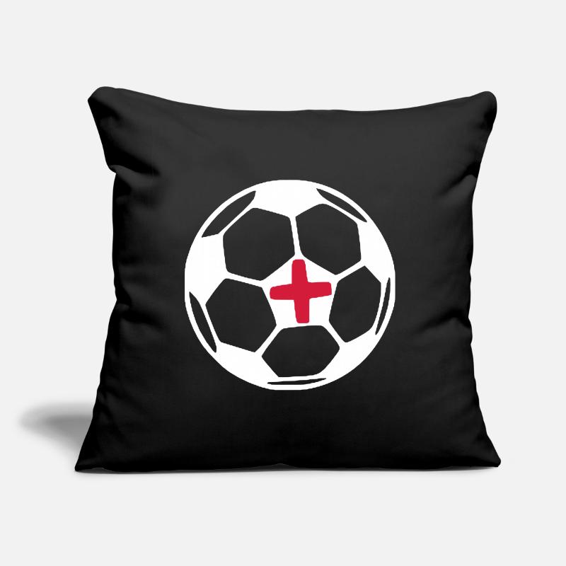 (Simplement) BALL (avec StGeorgeCross) Housse de coussin décorative 45 x 45 cm