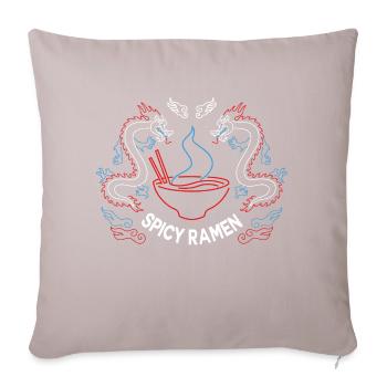 Dragon Windows - Sofa pillowcase 17,3'' x 17,3'' (45 x 45 cm) - light taupe - Front