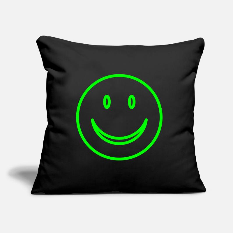 Smiling Face - Smile Sofa pillowcase 17,3'' x 17,3'' (45 x 45 cm)