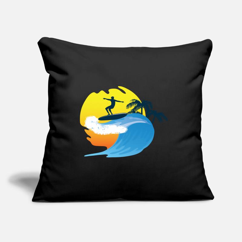 Surfer Housse de coussin décorative 45 x 45 cm