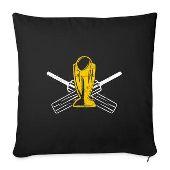 Cricket - Sofakissenbezug 45 x 45 cm - Schwarz - Vorne