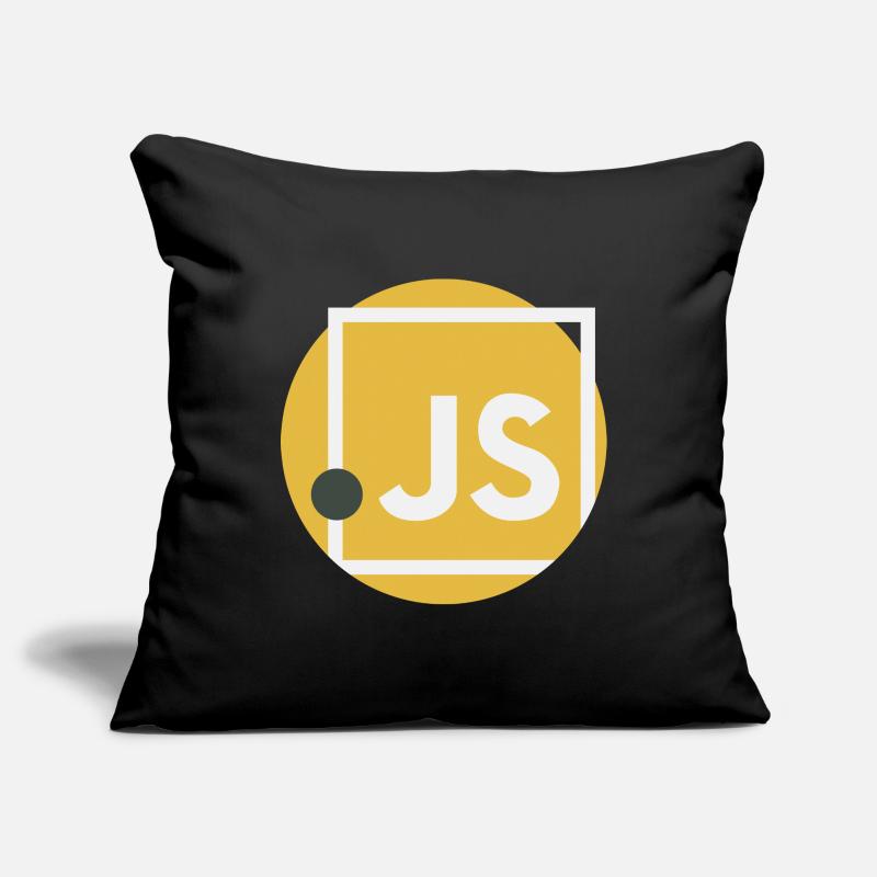 JavaScript point JS Housse de coussin décorative 45 x 45 cm