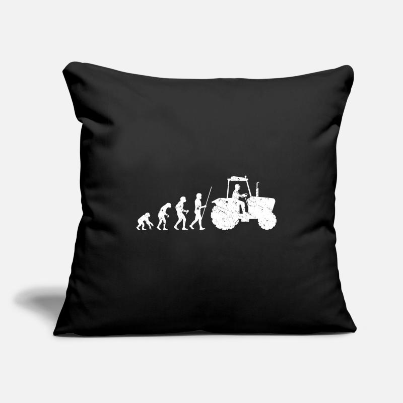 Traktor Evolution Bauer Landwirt Farmer Geschenk Sofakissenbezug 45 x 45 cm