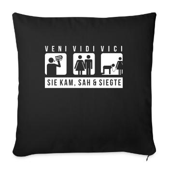 Bachelor Party Kam Saw Said Saying Party - Sofa pillowcase 17,3'' x 17,3'' (45 x 45 cm) - black - Front