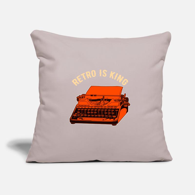typewriter Sofa pillowcase 17,3'' x 17,3'' (45 x 45 cm)