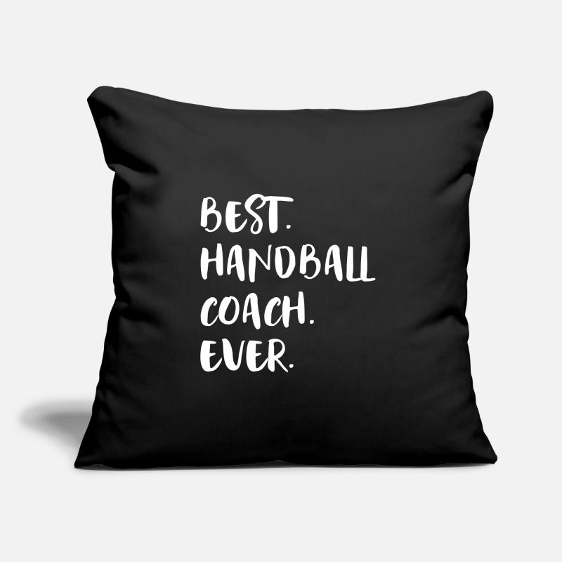 Handballtrainerin Handball Trainerin Geschenkidee Sofakissenbezug 45 x 45 cm