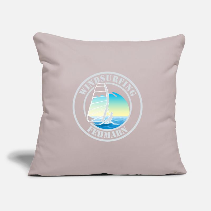 Windsurfing Fehmarn Dark Sofa pillowcase 17,3'' x 17,3'' (45 x 45 cm)