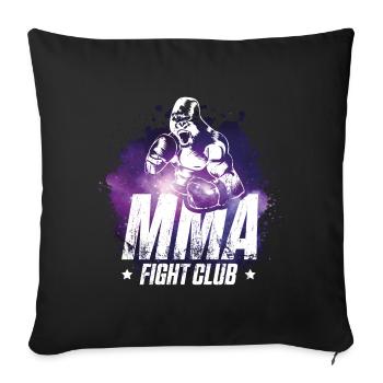 Gorilla MMA Arts Martiaux - Housse de coussin décorative 45 x 45 cm - noir - Devant