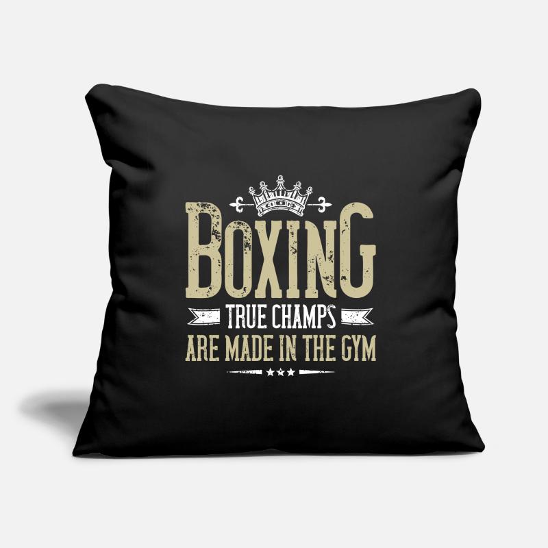 boxe champ 2000 Housse de coussin décorative 45 x 45 cm