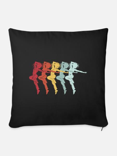 Breakdance Breakdancer Musik Hip Hop Geschenk Tanz - Sofakissenbezug 45 x 45 cm - Schwarz