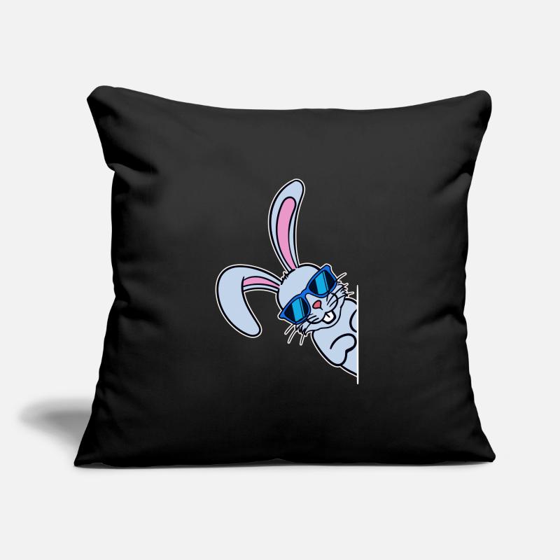 Cool Easter Bunny Easter Bunny Happy Easter Sofa pillowcase 17,3'' x 17,3'' (45 x 45 cm)