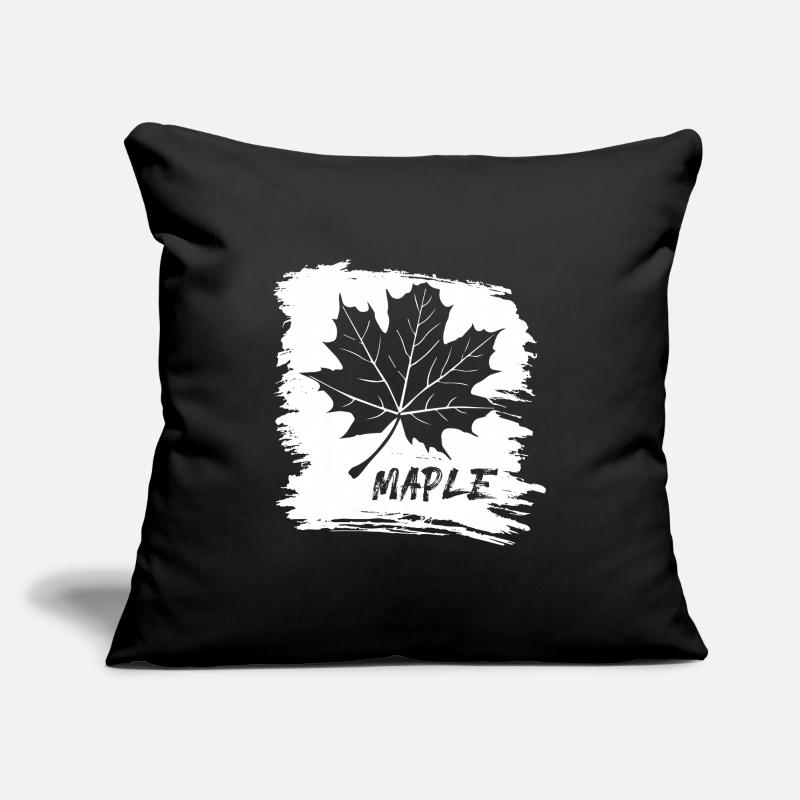 Maple. Canada. Leaf. Sofa pillowcase 17,3'' x 17,3'' (45 x 45 cm)