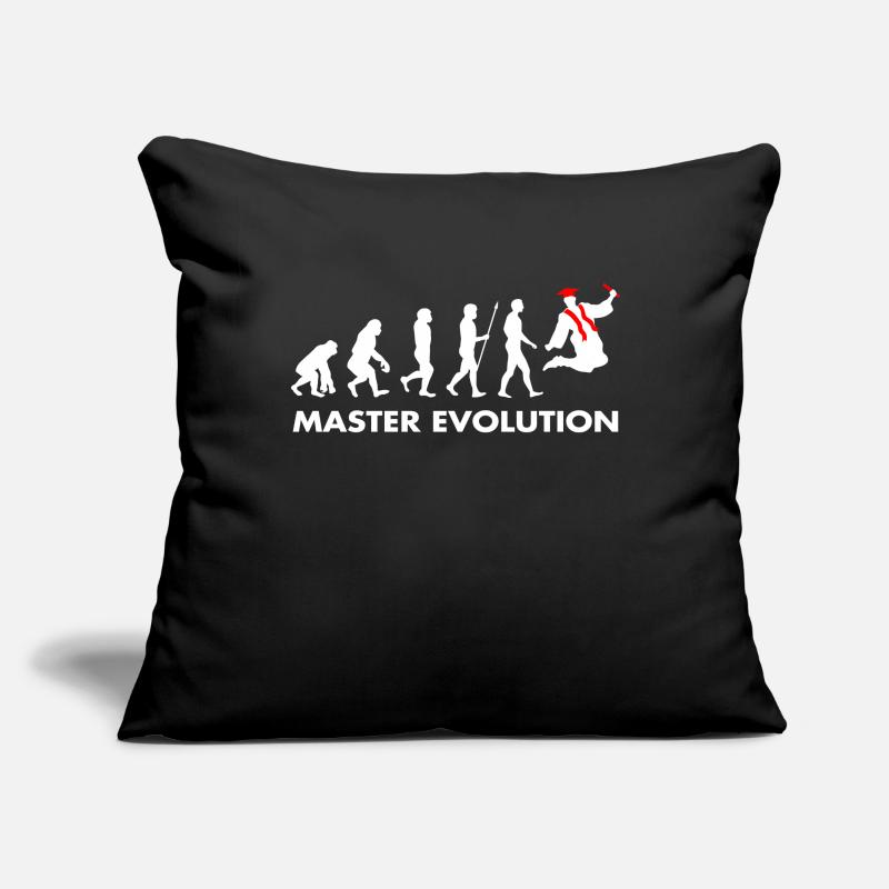 Master evolution development graduation diploma Sofa pillowcase 17,3'' x 17,3'' (45 x 45 cm)