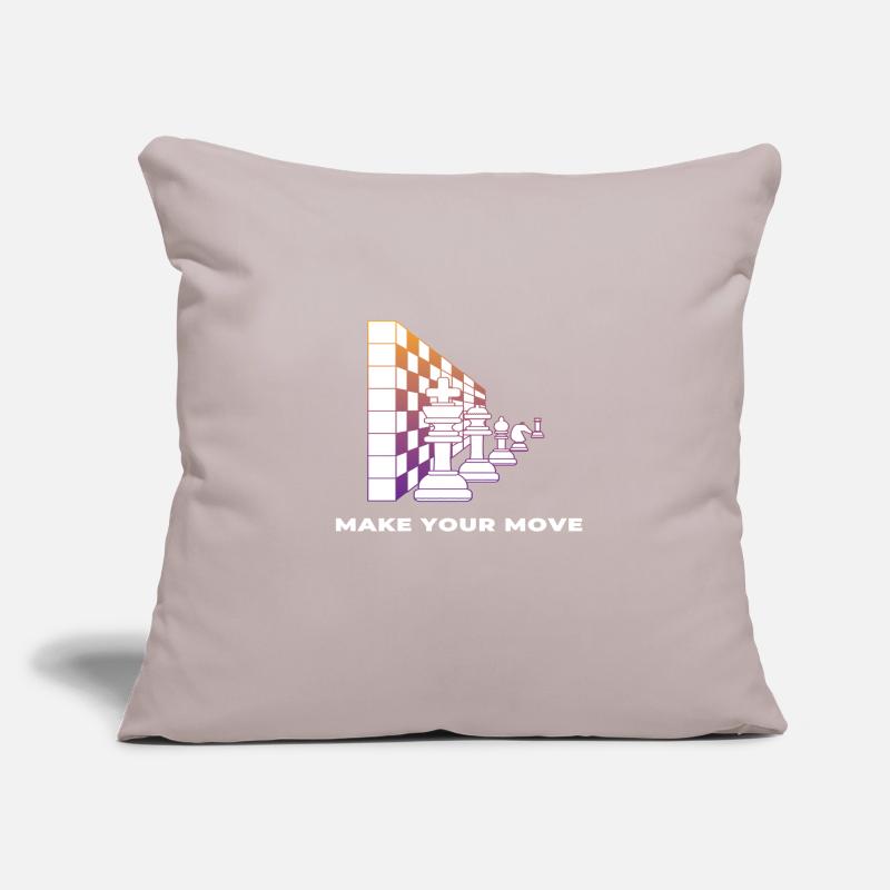 Chess Chess Pieces Chessboard Make your Move Sofa pillowcase 17,3'' x 17,3'' (45 x 45 cm)