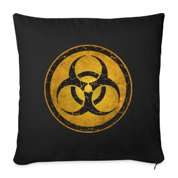 Biohazard - Sofakissenbezug 45 x 45 cm - Schwarz - Vorne