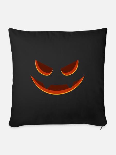 Halloween - Sofakissenbezug 45 x 45 cm - Schwarz