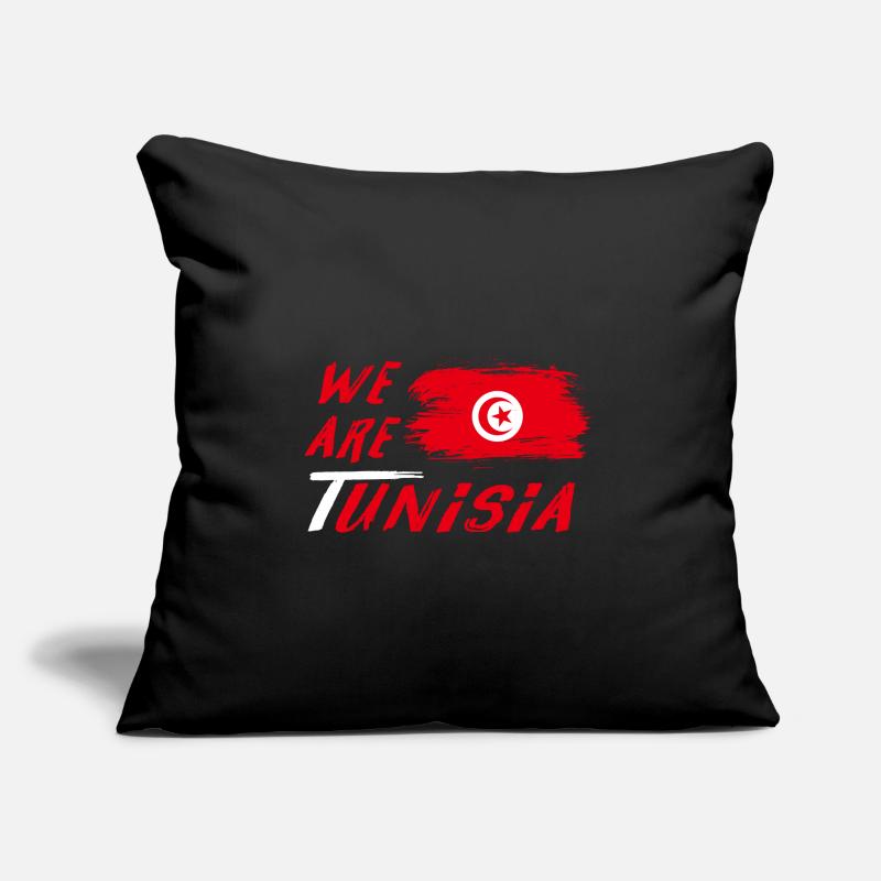 We are Tunesien Design / Geschenkidee Sofakissenbezug 45 x 45 cm