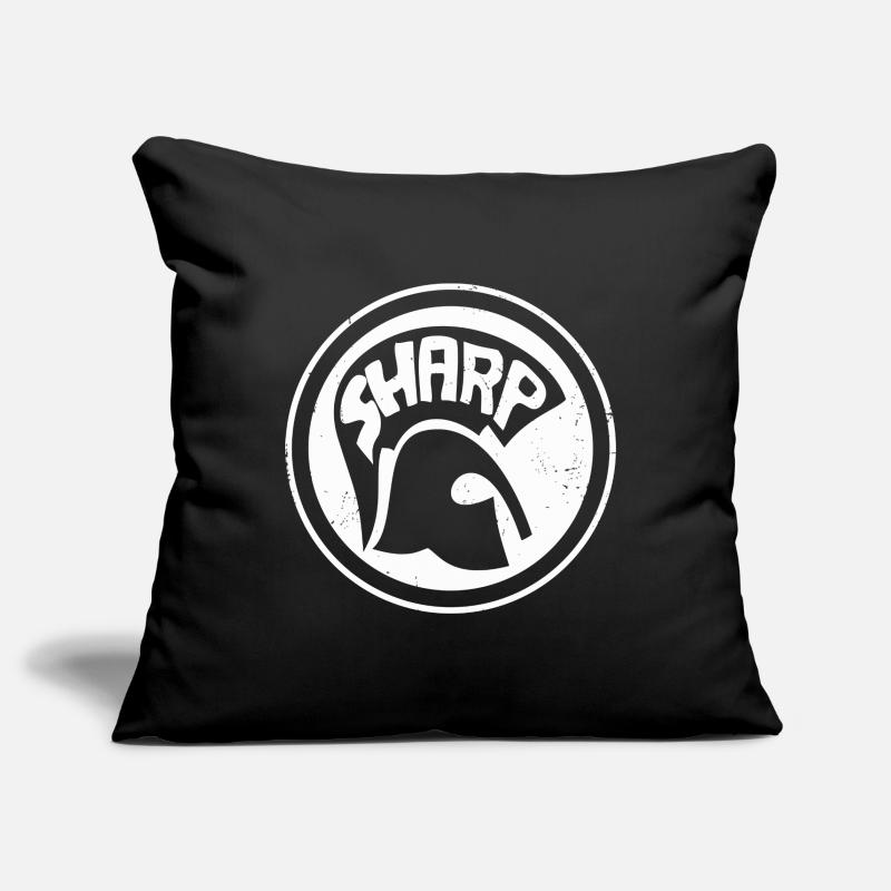 SHARP - SHARP Housse de coussin décorative 45 x 45 cm