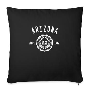 Arizona USA - Sofakissenbezug 45 x 45 cm - Schwarz - Vorne