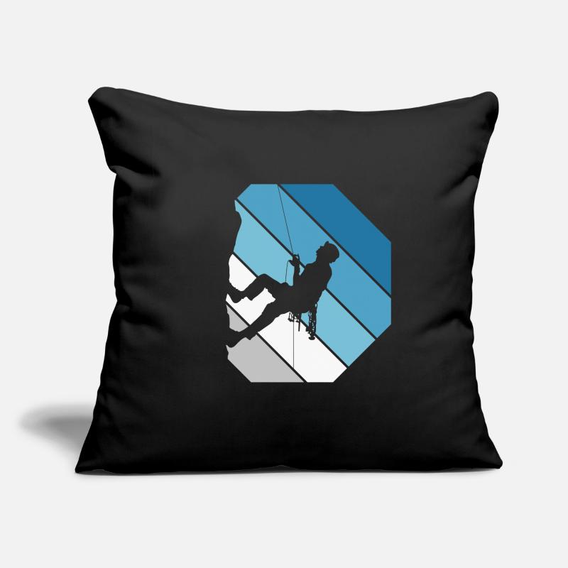 Bergsteigen Klettern Geschenk Bouldern Retro Cool Sofakissenbezug 45 x 45 cm