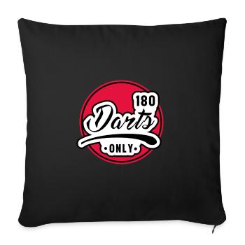 Fléchettes Fléchettes Fléchettes De fléchettes WM - Housse de coussin décorative 45 x 45 cm - noir - Devant