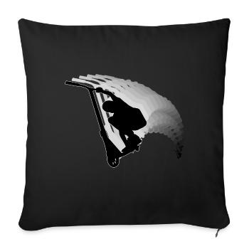 Сomète - Housse de coussin décorative 45 x 45 cm - noir - Devant