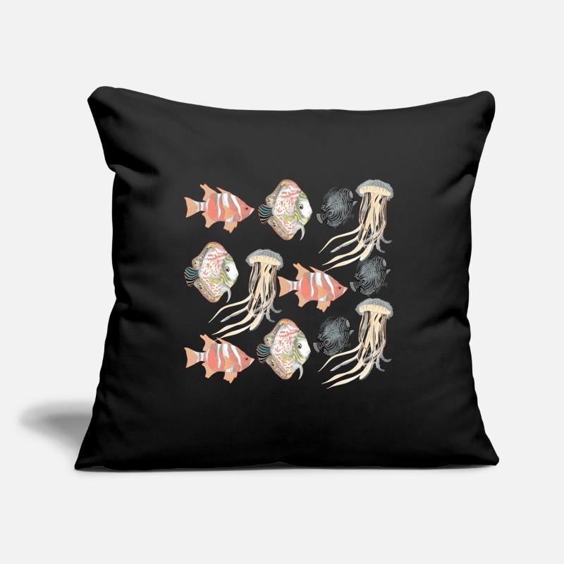 SEALIFE PATTERN Sofa pillowcase 17,3'' x 17,3'' (45 x 45 cm)