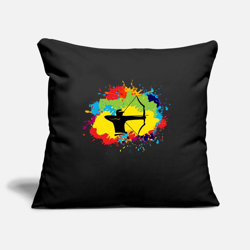 Bogenschießen lustige Sprüche Bogen Pfeil Bogen Bogen Bogen Geschenk Sofakissenbezug 45 x 45 cm