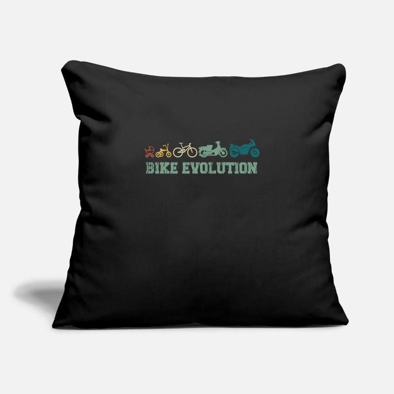 Motorcycle Evolution Saying Bike Evolution Motorcycle Sofa pillowcase 17,3'' x 17,3'' (45 x 45 cm)