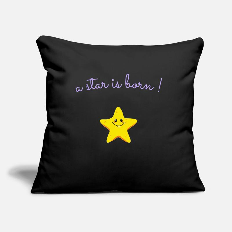 a star is born Sofa pillowcase 17,3'' x 17,3'' (45 x 45 cm)