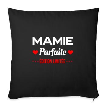 MAMIE PARFAITE ÉDITION LIMITÉE - Housse de coussin décorative 45 x 45 cm - noir - Devant