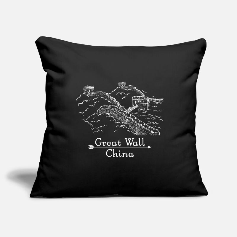 Programming CSS Web Chinese Wall China Gre Sofa pillowcase 17,3'' x 17,3'' (45 x 45 cm)