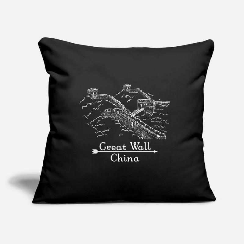 Programming CSS Web Chinese Wall China Gre Sofa pillowcase 17,3'' x 17,3'' (45 x 45 cm)