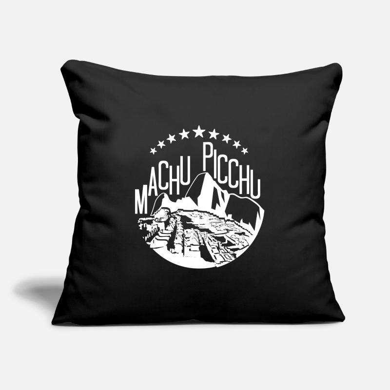 Machu Picchu Housse de coussin décorative 45 x 45 cm
